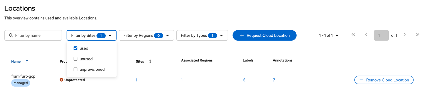 Find My Managed Cloud Locations